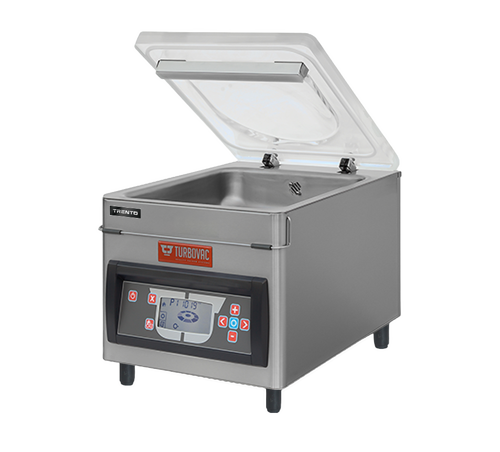 Turbovac TS40 Heavy-Duty Tabletop Vacuum Packaging Machine with 16.5" Seal Length and 25 m3 Vacuum Pump