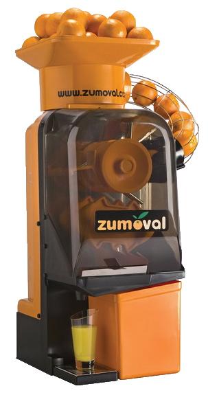 Zumoval Minimatic Juice Extractor with Automatic Feeder, Self-Cleaning Function and Self Tap, 15 Oranges per Minute | Trento