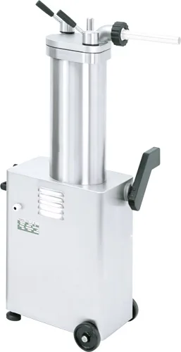 Talsa F14S 26 lb (12 kg) Hydraulic Piston Sausage Stuffer Stainless Steel  | Trento– 220V, 1 Phase, 750W (1 HP)