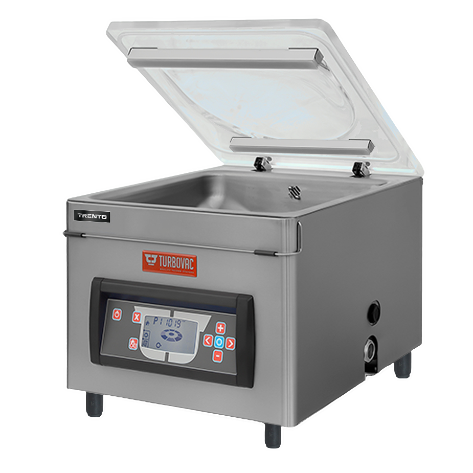 Turbovac TS40 Heavy-Duty Tabletop Vacuum Packaging Machine with 2 x 16.5" Seal Length and 21 m3 Vacuum Pump