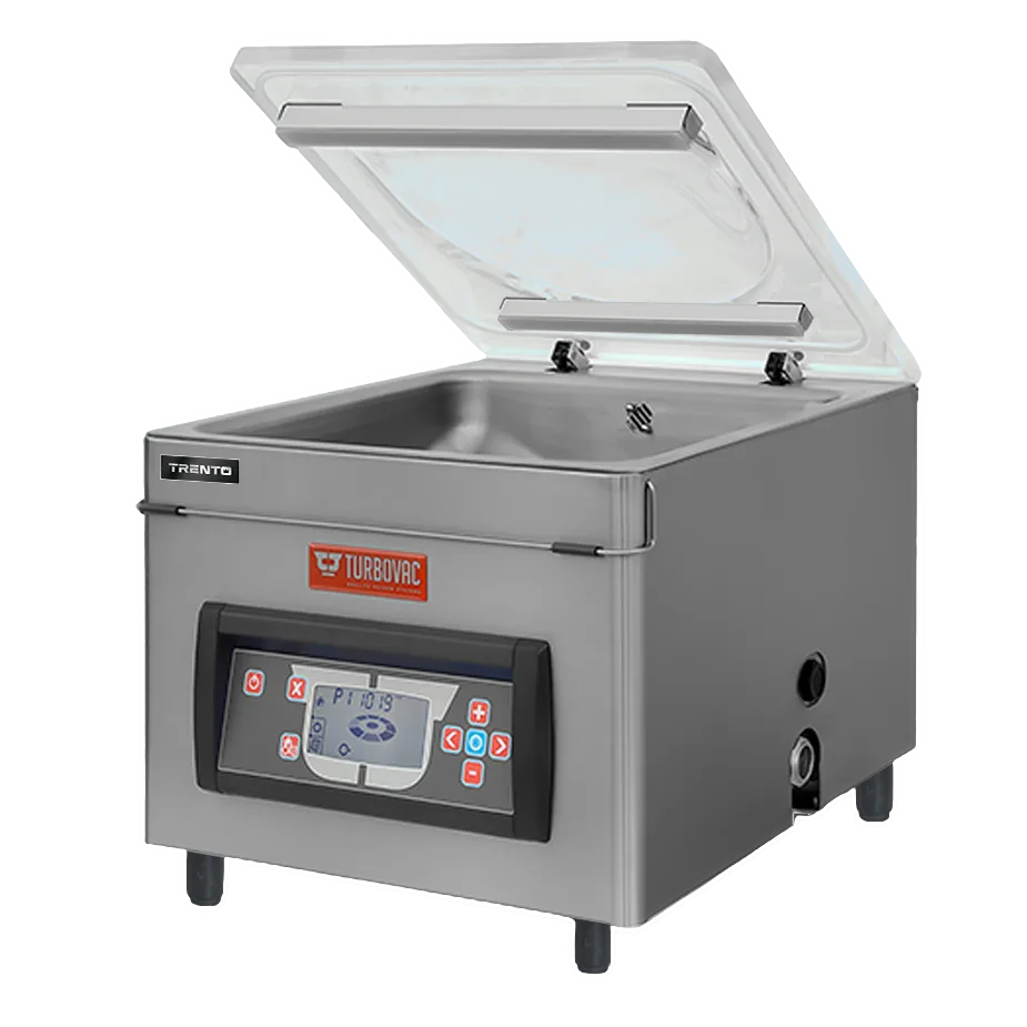 Turbovac TS40 Heavy-Duty Tabletop Vacuum Packaging Machine with 2 x 16.5" Seal Length and 25 m3 Vacuum Pump