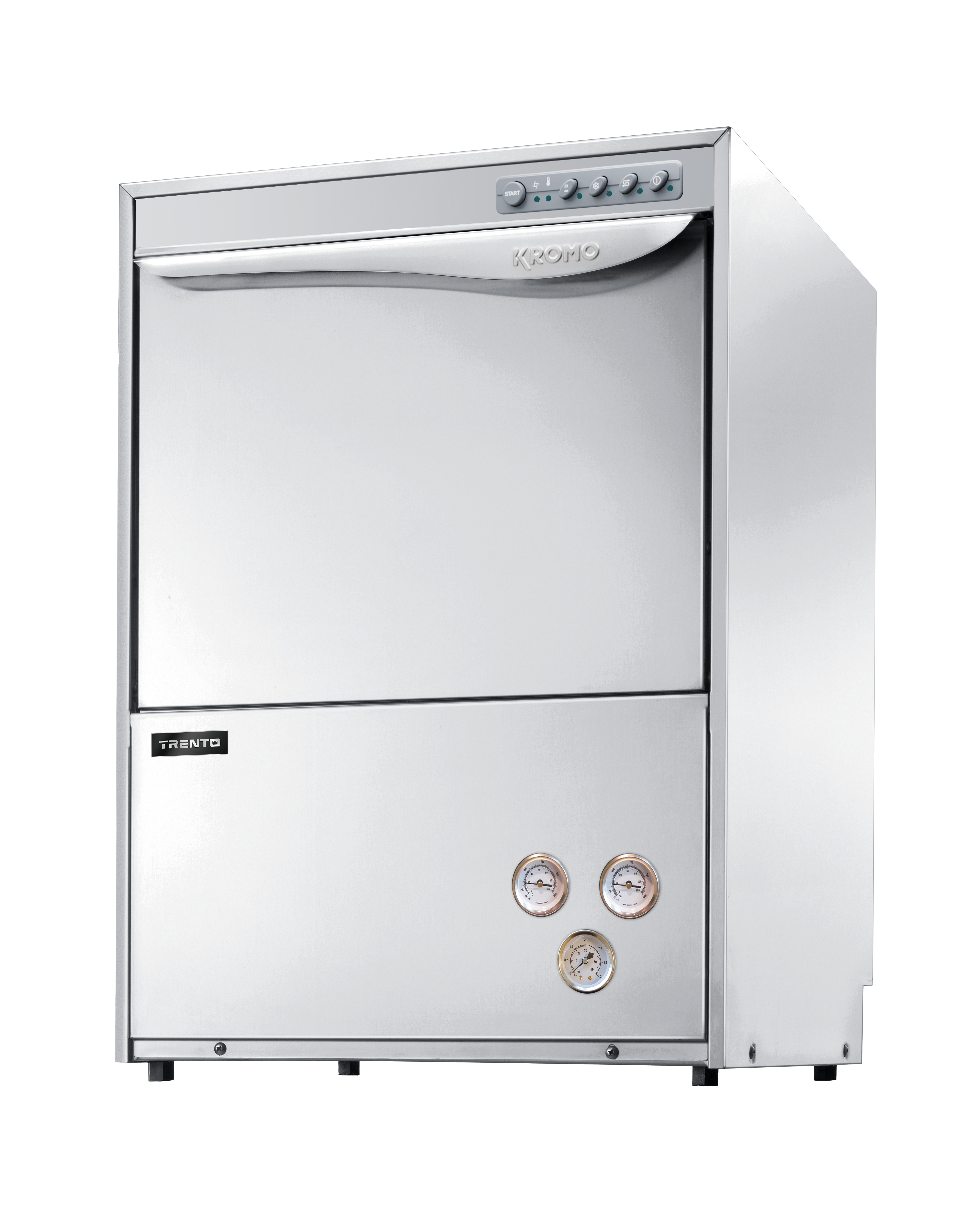 Kromo Dupla-50-USA High-Temperature Undercounter Dishwasher | Trento – 220-240 W, 1 Ph, 7.09 kW