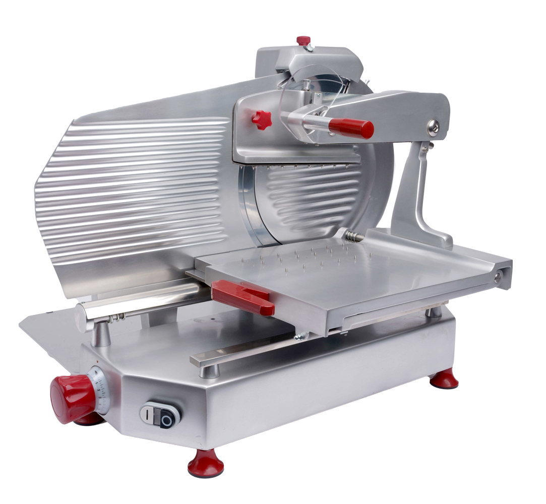 13" Blade Horizontal Belt-Driven Meat Slicer