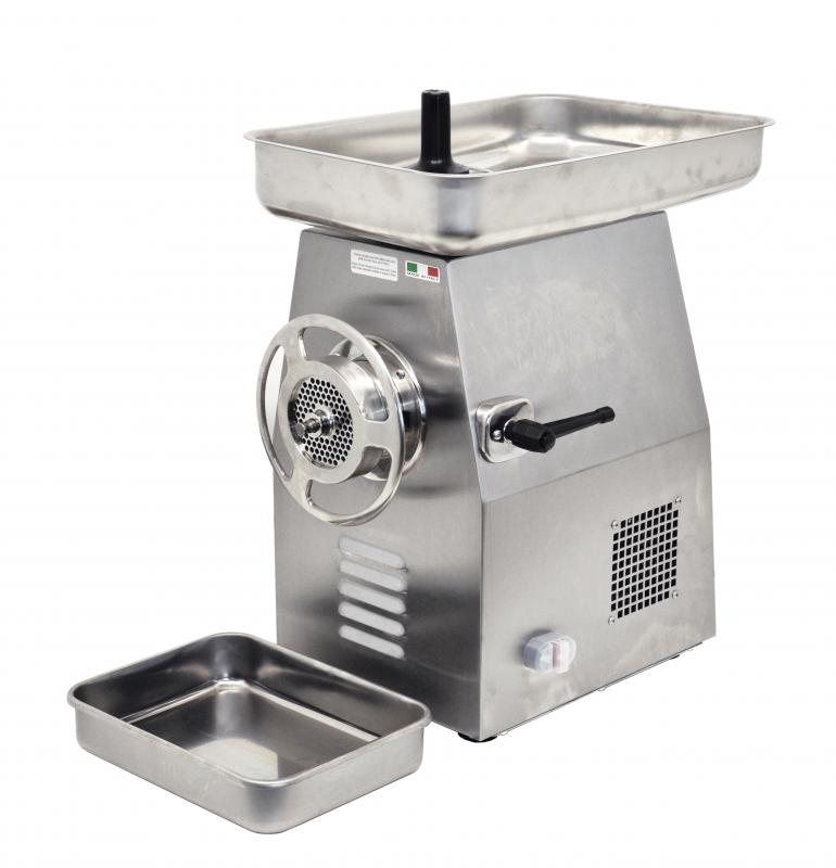 Trento #32 Stainless Steel Meat Grinder with 2.75″ Throat Opening – 3 HP, 220V, 1 Phase