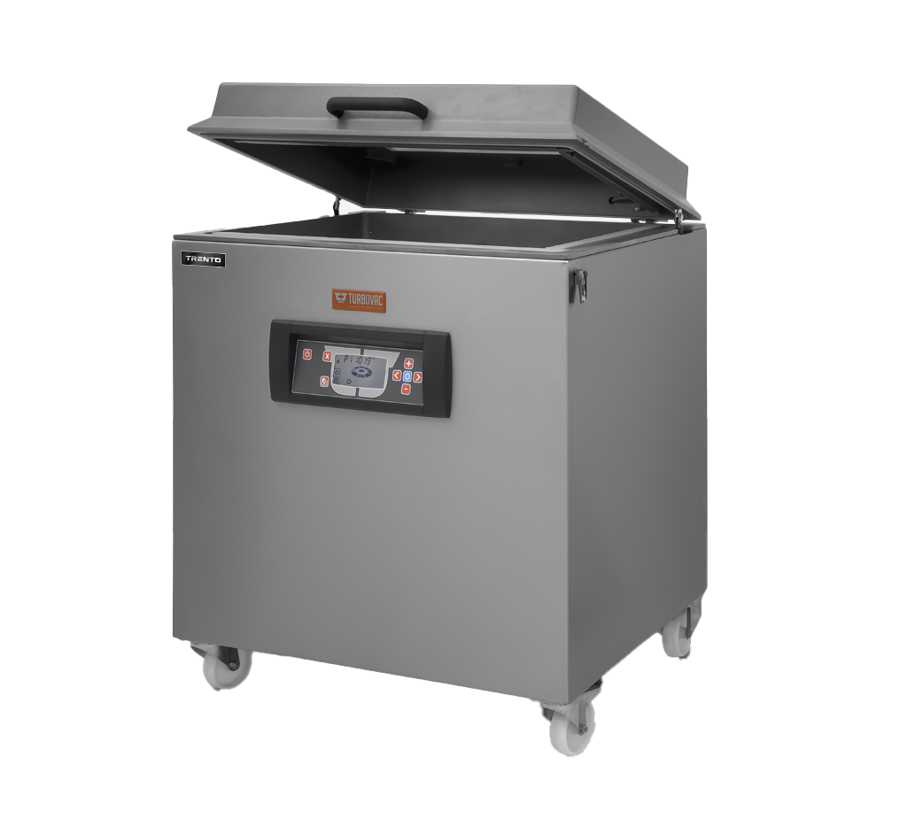 Turbovac M80 Mobile Vacuum Packaging Machine with 29.3"/18" Seal Length and 63 m3 Vacuum Pump