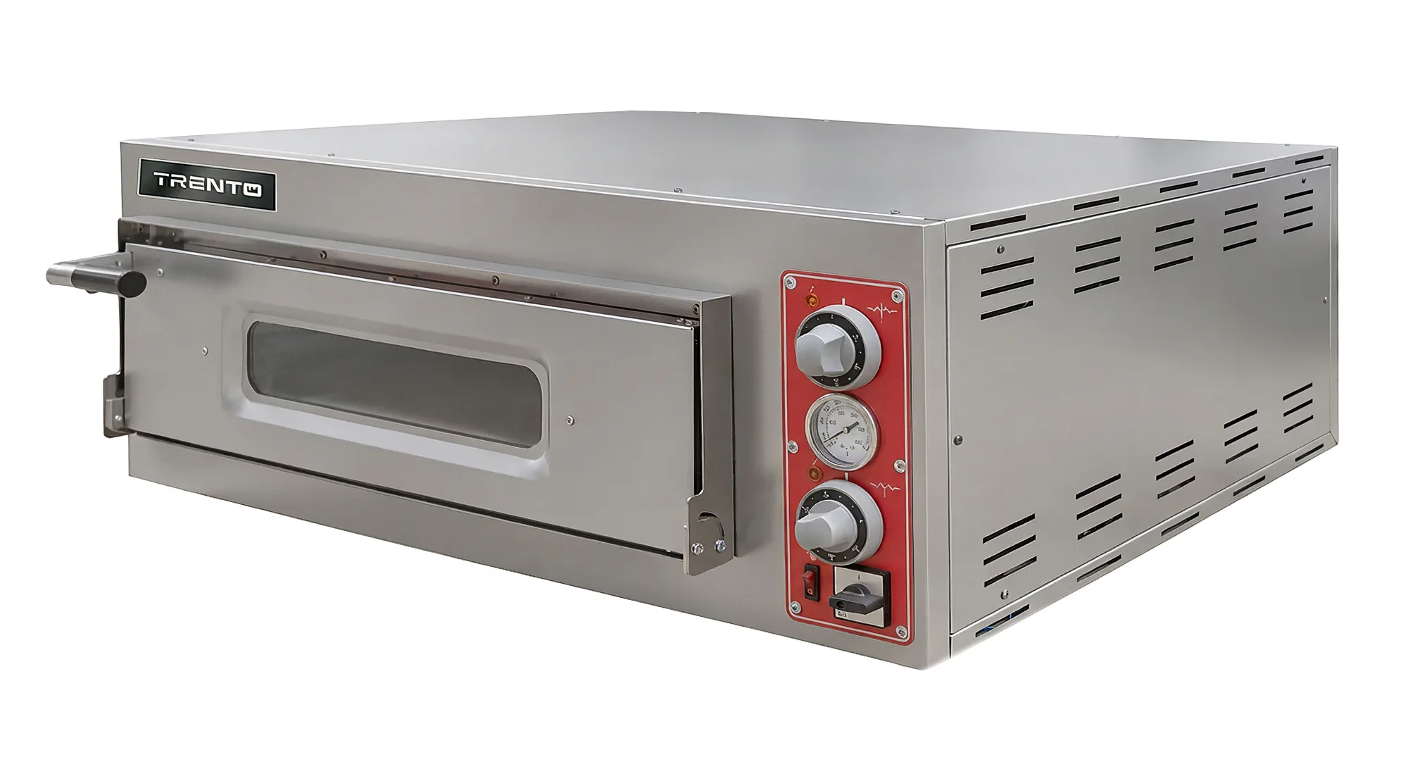 Trento Entry Max Series 39″ Single Chamber Pizza Oven with 27.6″ Chamber – 120 V, 5.6 kW