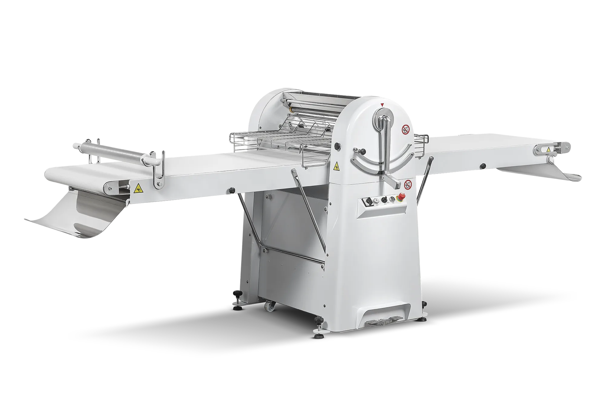 Avancini Kemplex SF600 17.6 lb (8 kg) Dough Sheeter Floor Model with 60″ Table – 750W, 220V, 1 Phase