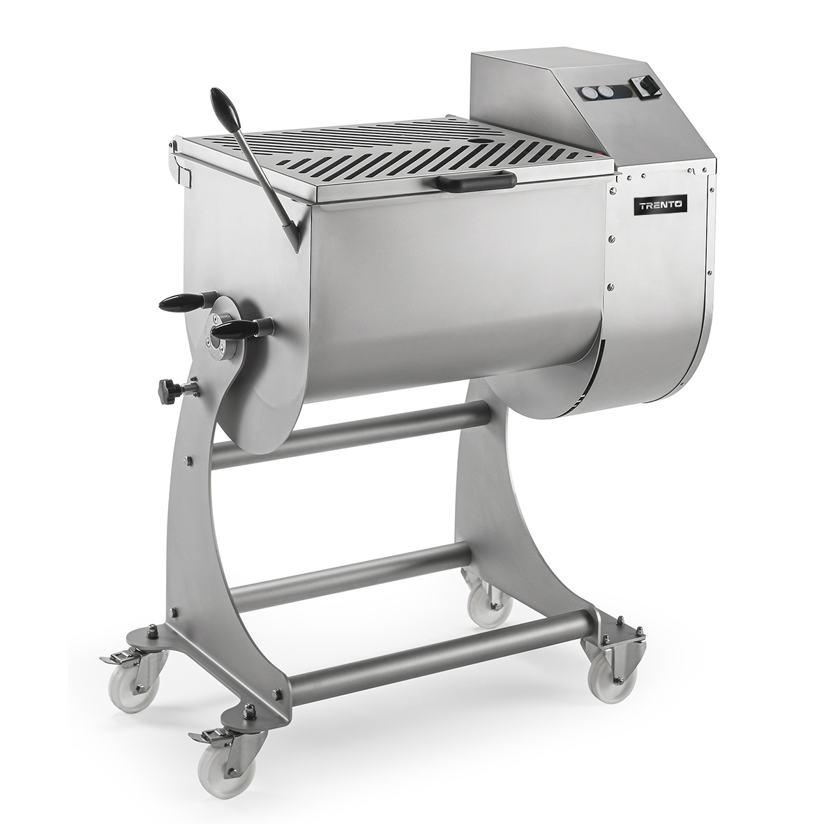 397lb (180kg)  Heavy-Duty Stainless Steel Meat Mixer with Two Mixing Arms –  220V, 3Ph 1.5HP (1100W)