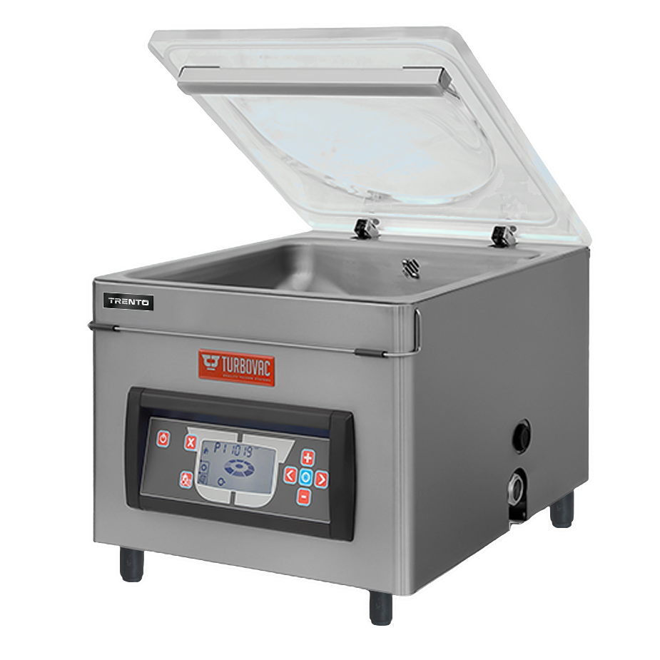 Turbovac TS60 Heavy-Duty Tabletop Vacuum Packaging Machine with 2 x 16.5" Seal Length and 25 m3 Vacuum Pump